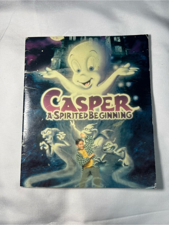 20th Century Studios Other - Vintage 1998 Casper A Spirited Beginning Paperback Book Rare Movie Tie In